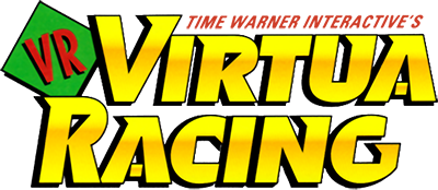 Virtua Racing title screen for Sega Saturn